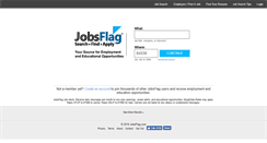 Desktop Screenshot of jobsflag.com